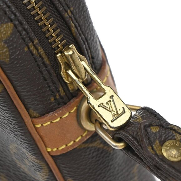 LOUIS VUITTON Marly Dragonne GM Clutch Hand Bag Monogram Brown M51825 36KB186 - Picture 9 of 15